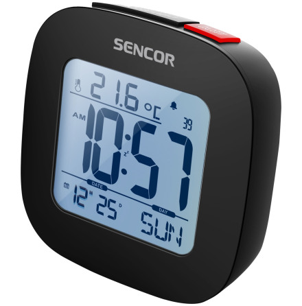 SENCOR Digital Vckarklocka med Termometer