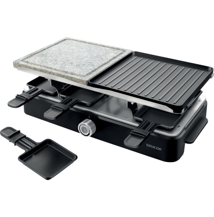 SENCOR Raclette Grill 2 i 1, Grill & Stekhll