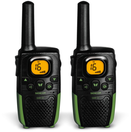 SENCOR Walkie Talkie med upp till  7 km rckvidd